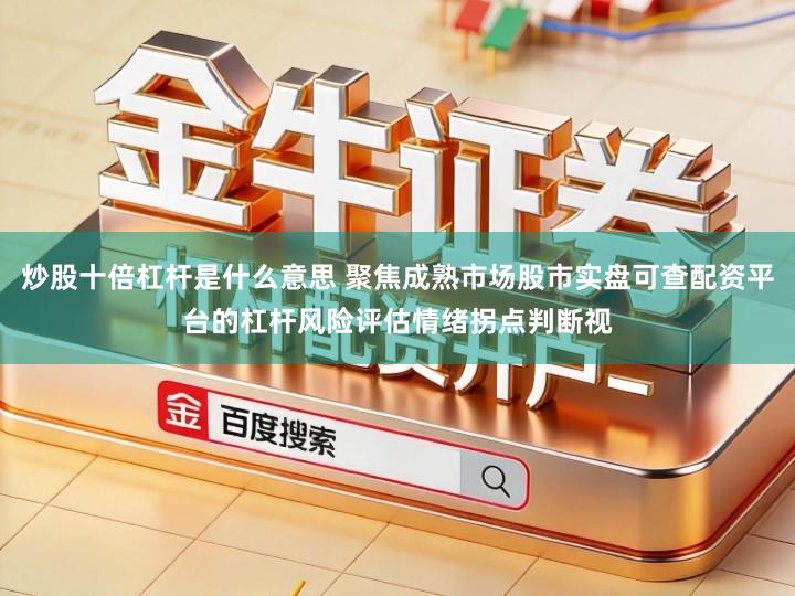炒股十倍杠杆是什么意思 聚焦成熟市场股市实盘可查配资平台的杠杆风险评估情绪拐点判断视