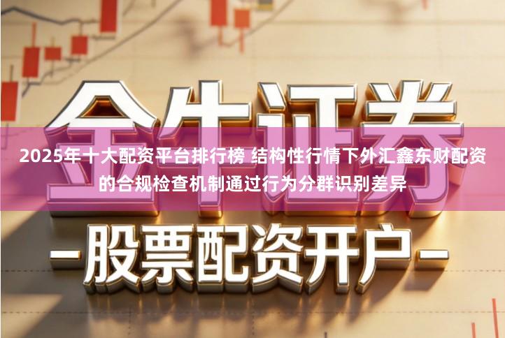 2025年十大配资平台排行榜 结构性行情下外汇鑫东财配资的合规检查机制通过行为分群识别差异